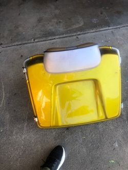 Motorcycle luggage rack