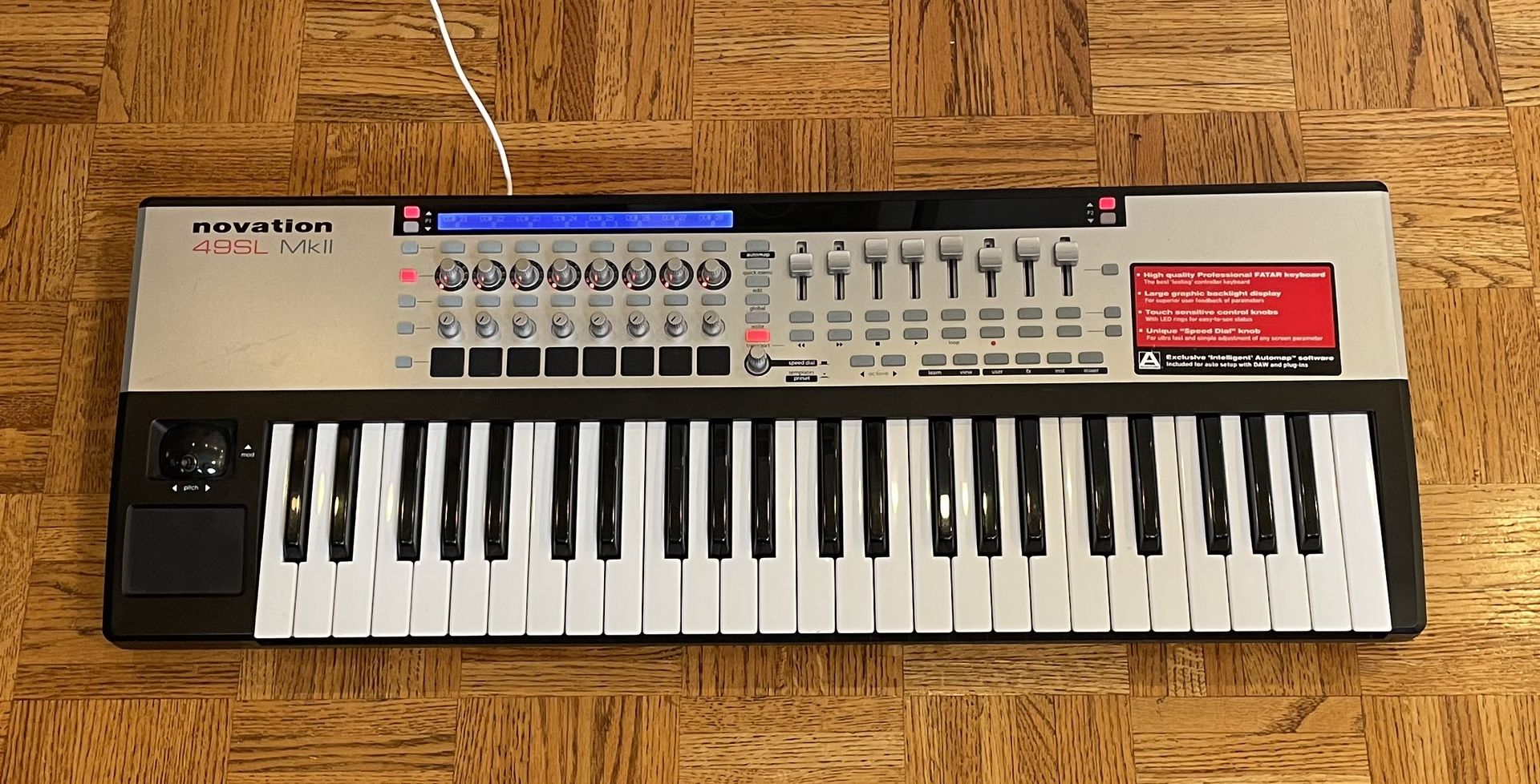 Novation 49SL MKII MIDI 49-Key MIDI Controller Keyboard