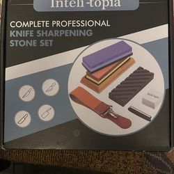 Knife sharpening set