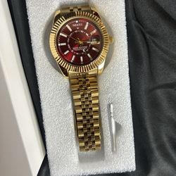 TRADES WELCOME | Luxury Classic Men’s Watch | Rose Gold & Gold Stainless Steel | Waterproof | Date Display 🔥 Open to trades — make an offer! Elevate 