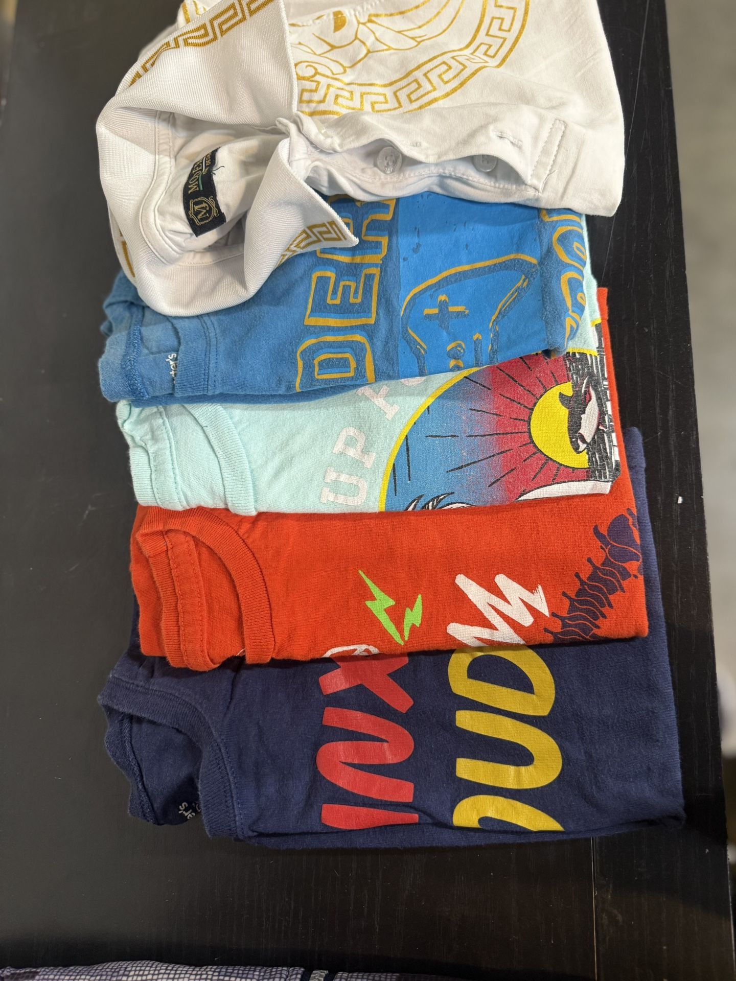 Playeras Manga Corta De Niño