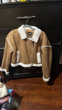 UGG Shearling Zip-Up Jacket