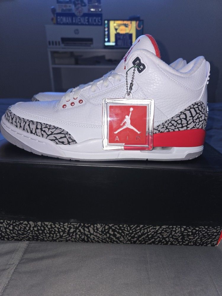 Air Jordan 3 Retro Hall Of Fame 2018 Size 10.5M Brand New OG Box