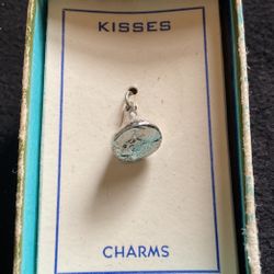 Vintage SilverTone Hershey Kisses  Charm,by Hershey 