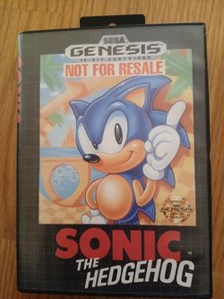 Sonic the Hedgehog Sega Genesis game