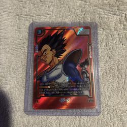 Dragon Ball Fusion World SB01 Manga Booster Vegeta