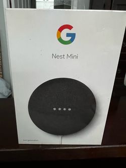 Google Nest Mini 2nd Generation Smart Speaker