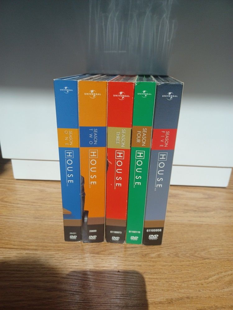 House show, season 1-5 dvd box sets