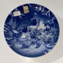 Vintage Royale Christmas 🎄 1974 Germany LE plate