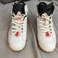 Jordan White Infrared 6’s
