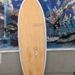 5'8 Hybrid Fish Surf Board