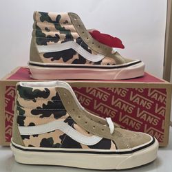 Vans Sk8-Hi 38 DX (Anaheim Factory) "OG Camo" Size 4.5