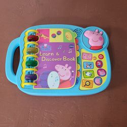 VTech Peppa Pig Learn And Discover Book