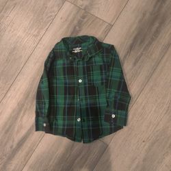 Size 2t Plaid Shirt