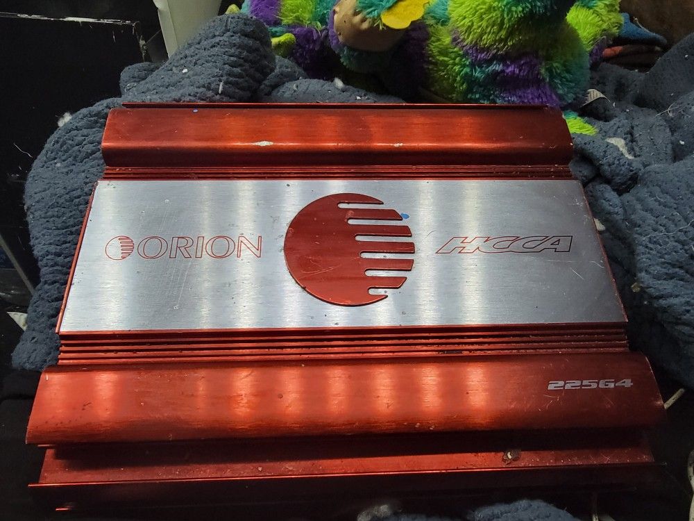 Very Rare 4th Gen ORION HCCA225G4 amplifier