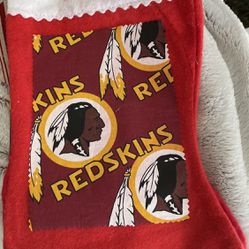 NFL Washington Redskins Stocking Homemade New