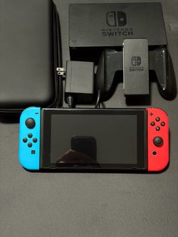 Nintendo Switch- V1 -Unpatched - Gray Console Tablet w/ Gray Joy-Cons