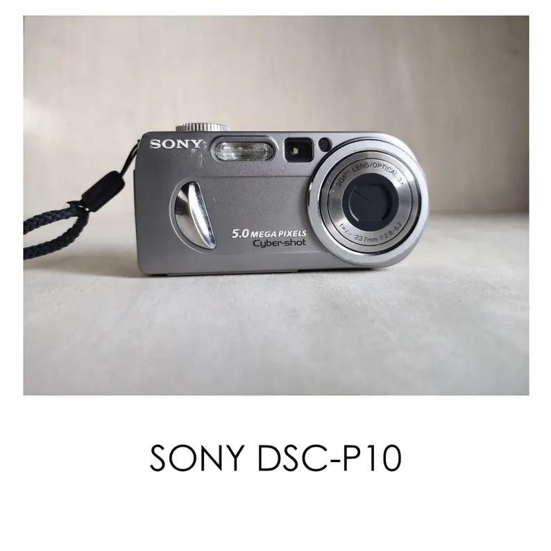 Sony DSC-P10 -- 5MP -- Y2K Digicam Digital CCD Sensor Camera
