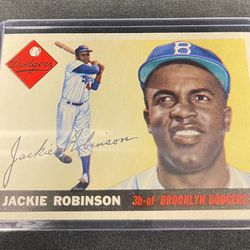 Jackie Robinson 1955 Topps #50 MLB Trading Card