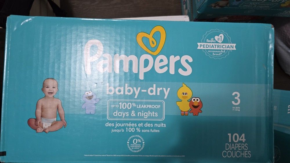 Pampers Baby Dry Size 3 Unopened