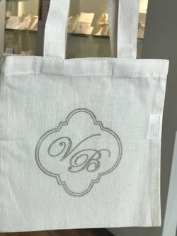 Natural wedding favor bag