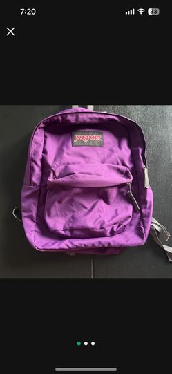 Purple Jansport Backpack