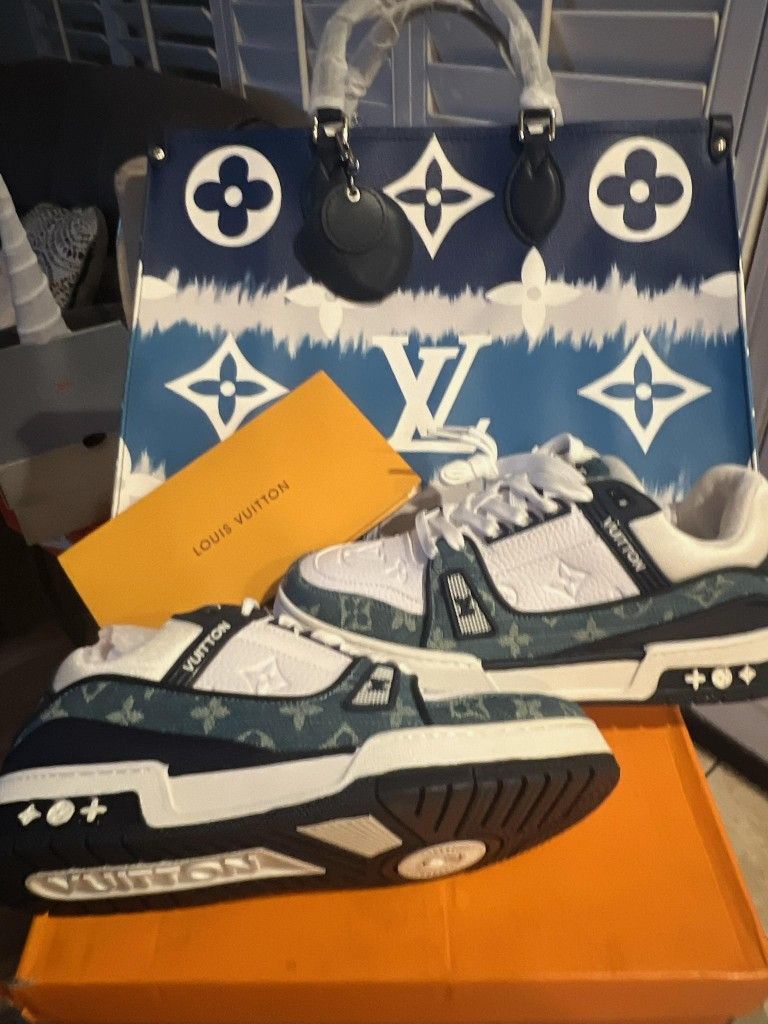 Louis Vuitton Bag And Louis Vuitton Air Force 1's