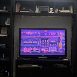 Modern Bookshelf & Entertainment Center