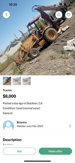 Tractor Scam Individual Broke Into My Yard 