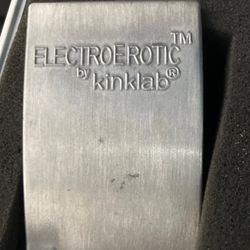 KinkLab Agent Noir Electro Erotic Neon Wand Kit