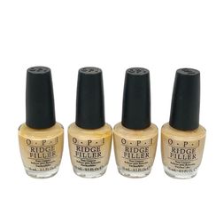 OPI Nail Treatment Lot 4 Ridge Filler Base Coat Smoothing NT T40 Matte 0.5oz