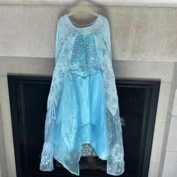 Little Girls Disney Frozen Dress Costume Size 5/6