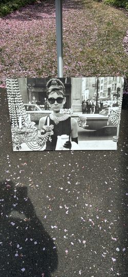 Audrey Hepburn Canvas Wall Art