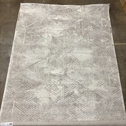 New 5’2” x 7’2” Cream Indoor Area Rug