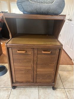 Microwave cart