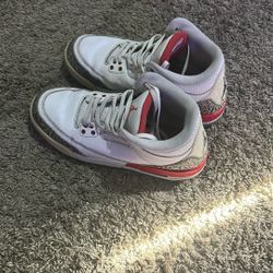 Jordan 3 Size 7Y Used No Box