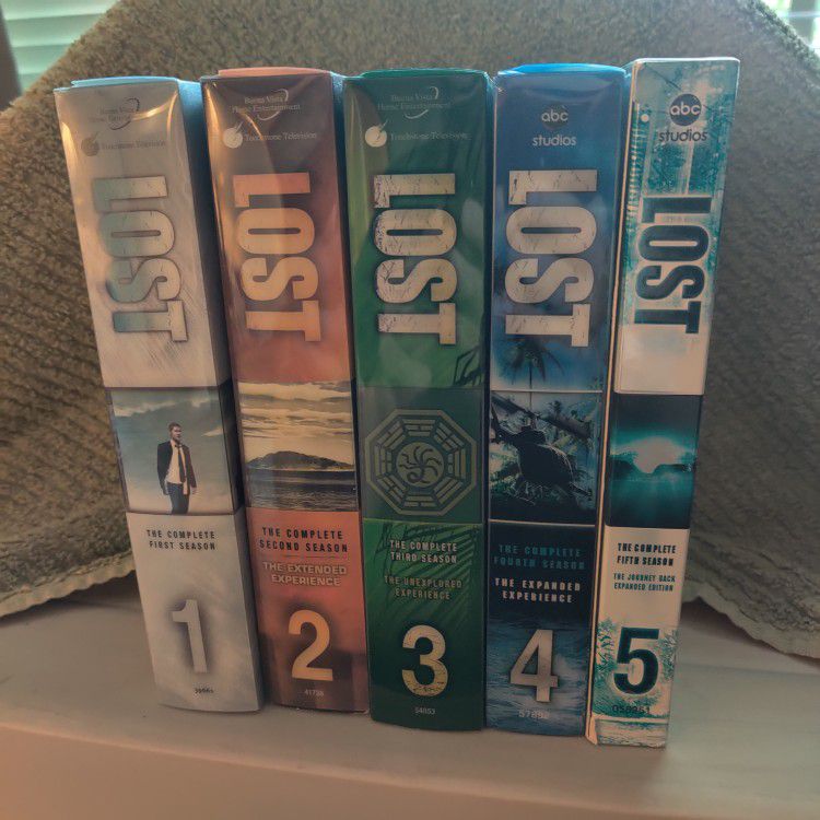 Lost Seasons 1 Through 5 DVD