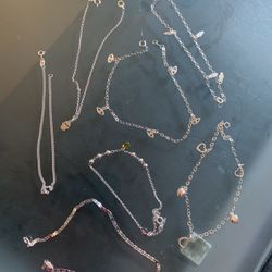 Tobilleras De Plata 925