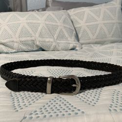 Black Silver Belt 