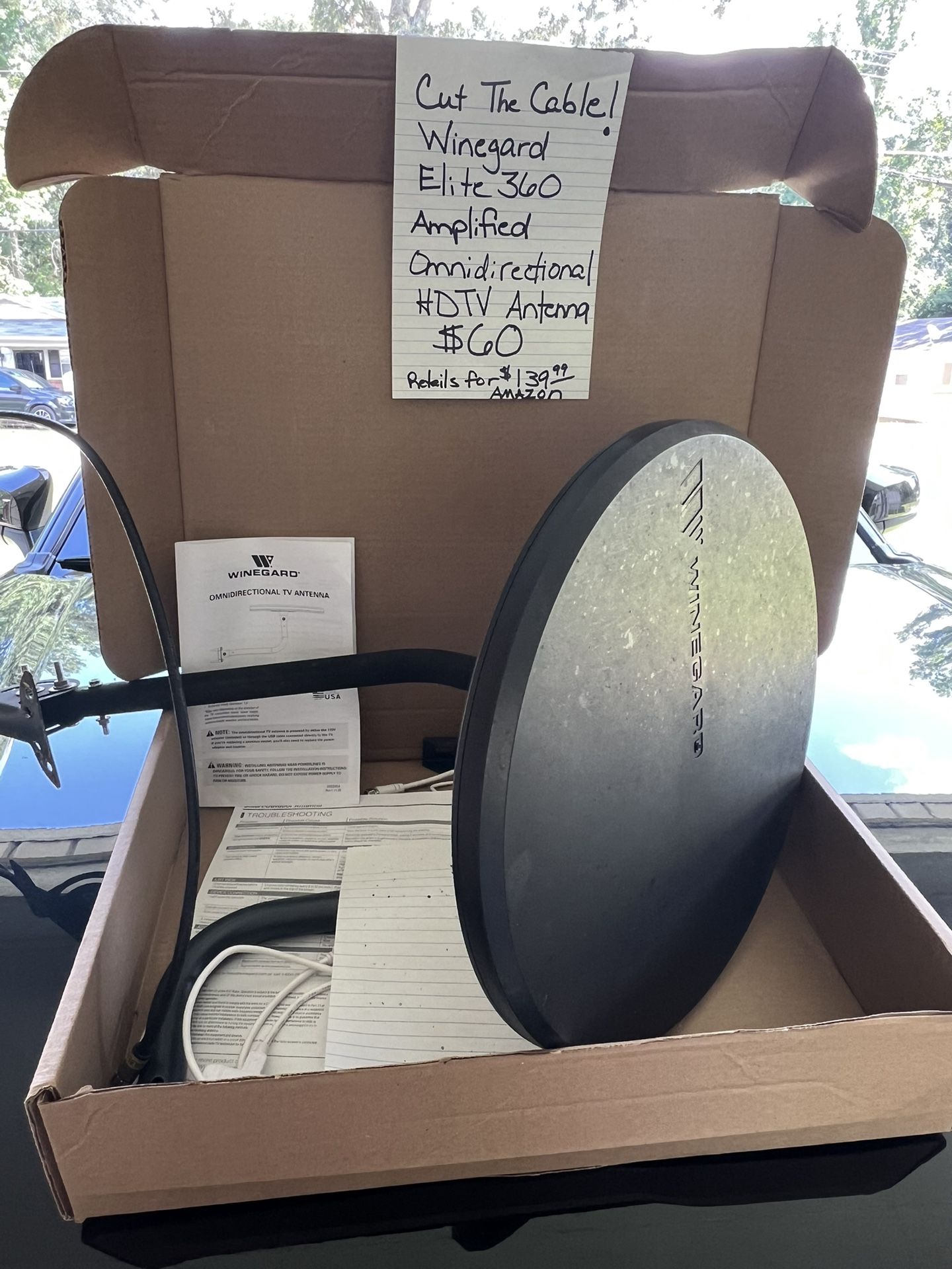 Winegard Elite Omni-Directional HD TV Antenna