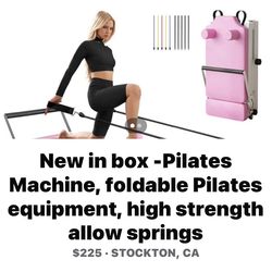 New in-box Pilates Machine