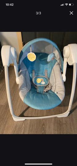 Ingenuity Sun Valley Canopy Portable Swing /Teal