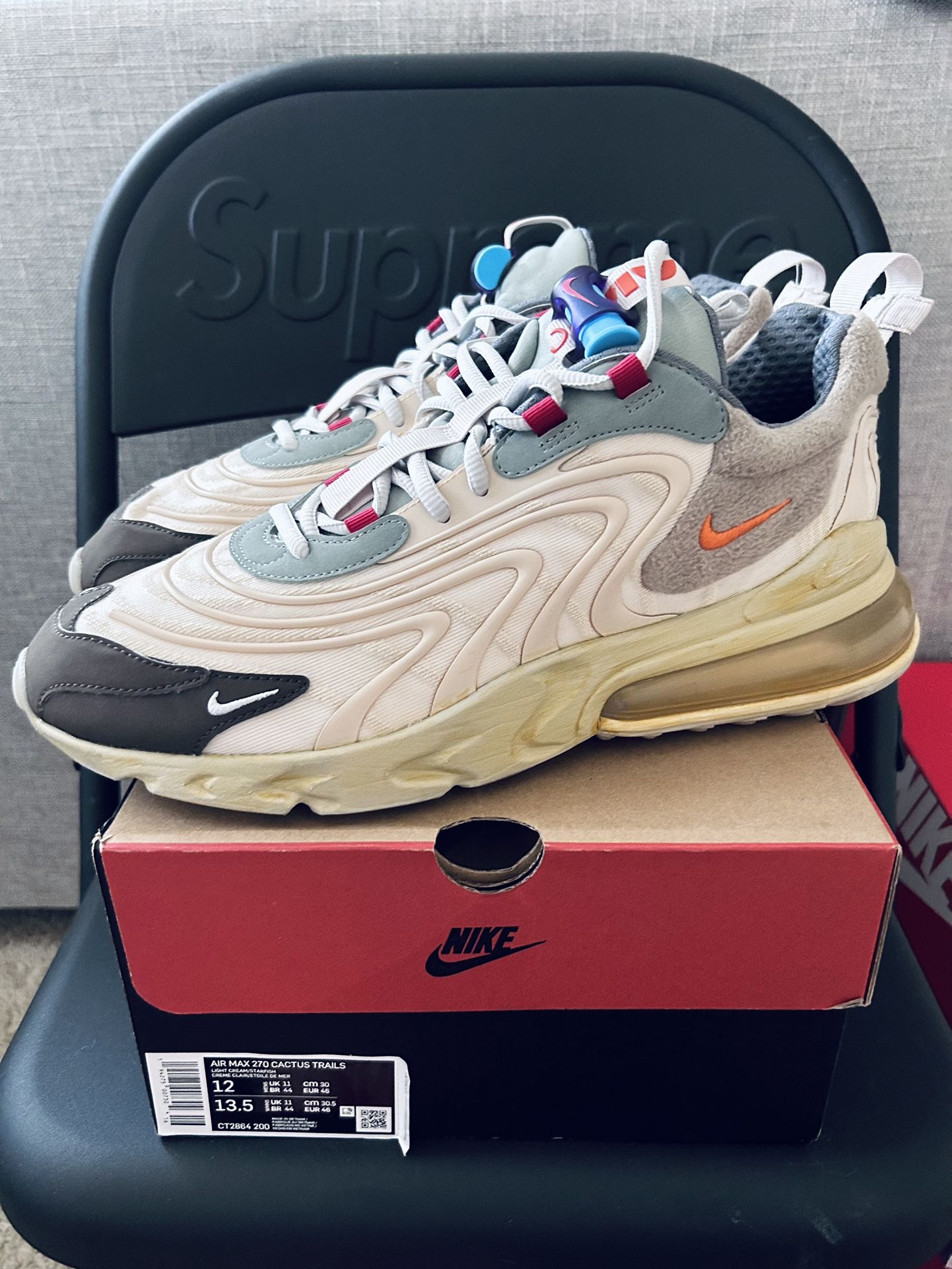 Nike Air Max 270 React ENG x Travis Scott Cactus Trails