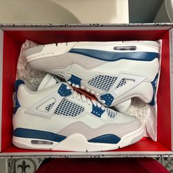 Ds Air Jordan Military Blue 4s Size 8.5