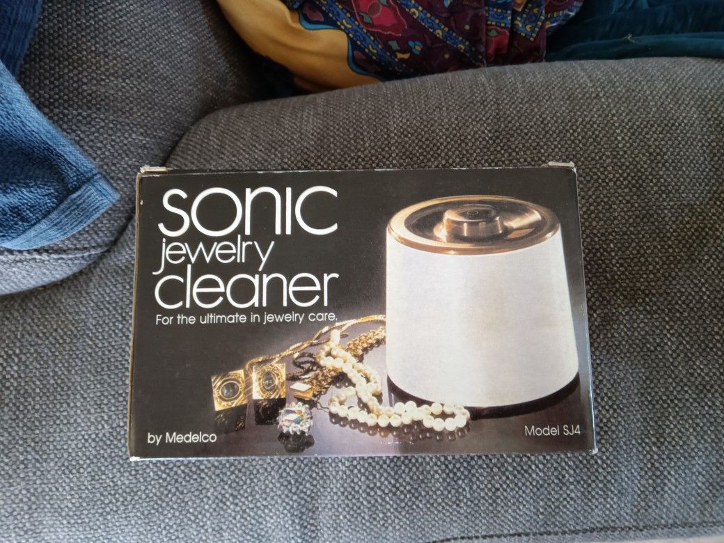 Vintage Sonic Jewelry Cleaner
