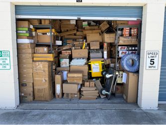 $1 or less per item entire storage unit for sale
