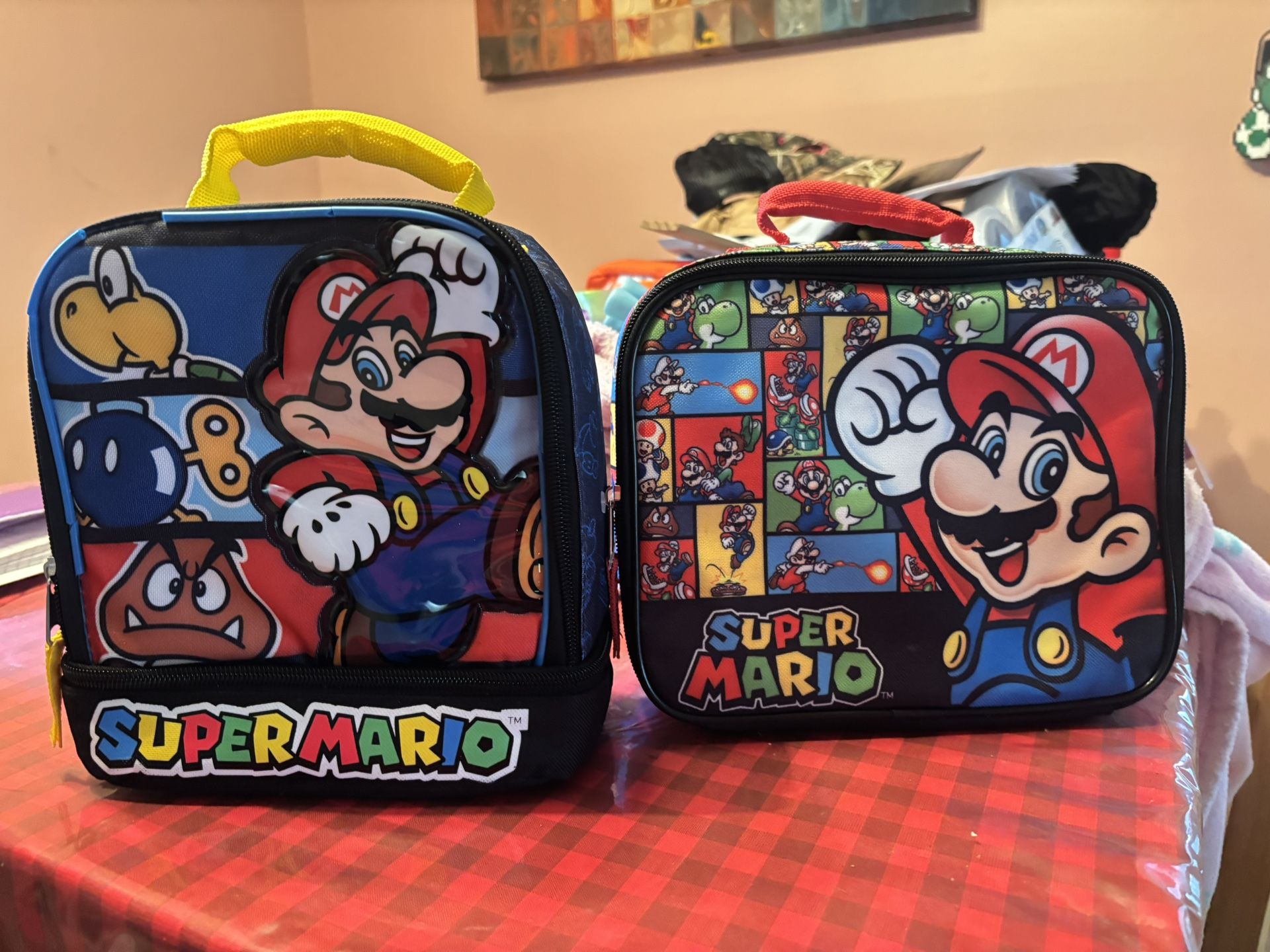 Nintendo Super Mario lunch boxes