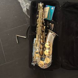 Saxophone used a little bit