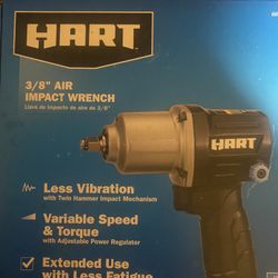 HART 3/8 Air Impact Wrench