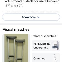 New Crutches Adult 